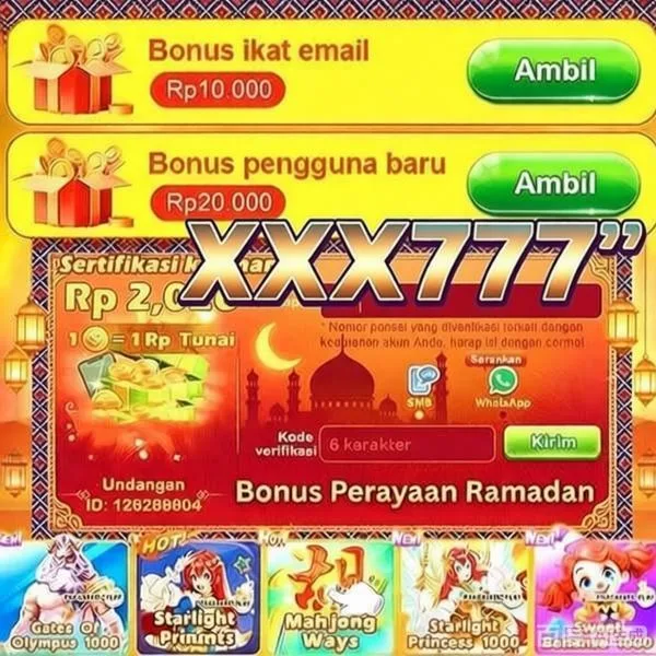 XXX777 2026 Slot Gacor RTP Tinggi